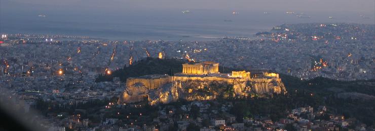 Athens by night