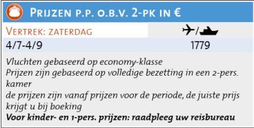 Ritme van de zee - prijzen 2026